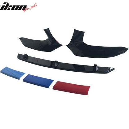 2017-2020 BMW G30 M-Tech M Sport Gloss Black Front Lip Splitter