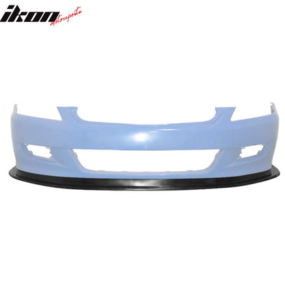 2006-2007 Honda Accord Coupe MDA Style Unpainted Front Bumper Lip PU