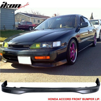 1994-1995 Honda Accord T-R Style Painted Front Bumper Lip Spoiler PP