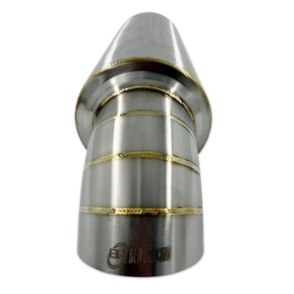 BLOX Racing Universal Street Muffler - Turndown Tip