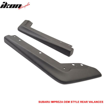2015-2017 Subaru WRX STI V OE Style Front Rear Bumper Lip PP