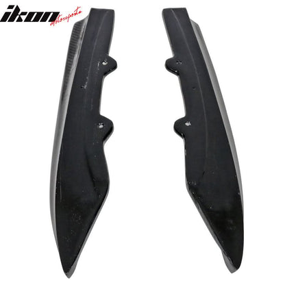 2012-2018 BMW F30 M Sport PSM 2PC Rear Bumper Apron Matte Carbon Fiber