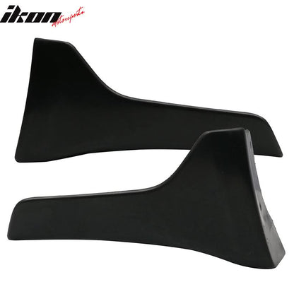 2014-2023 Infiniti Q50 Unpainted 2PC Front Splash Guard Side Skirts PU