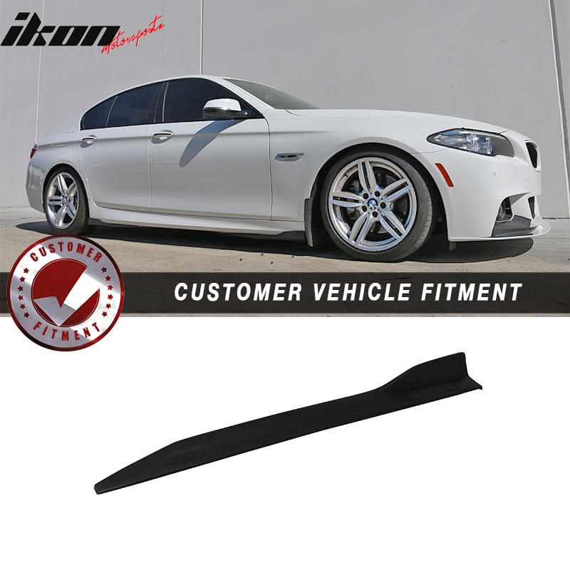 Universal V5 Side Skirts Winglet Wind Blades Rocker Splitter PU 2PC