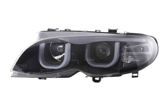 BMW 3-series E46 Sedan/Touring Black "U Eye"  Headlights (2002-2005)