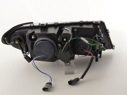 BMW 3-series E46 Sedan/Touring Chrome U Eye Headlights (2002-2005)