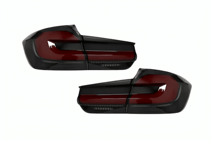 BMW 3 Series F30 F35 F80 "Modern Black Line" LED Tail Light Upgrade (2012-2019)