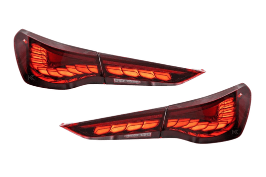 BMW 4-Series G22 G23 G82 M4 GTS OLED Style LED Taillight (2020-2023)