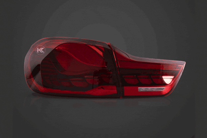 BMW 4-Series M4 F82 F83 F32 F36/F33 OLED Dynamic -GTS Style- Tail Lights (2014-2020)