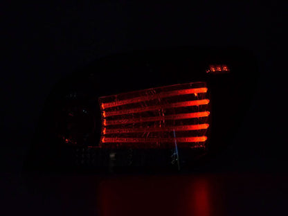 BMW 5 Series E60 Sedan Chrome/Smoked LED Taillights (2008-2009)
