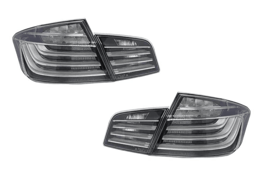 BMW 5-Series F10 Clear Style LED Tail Lights (2010-2017)