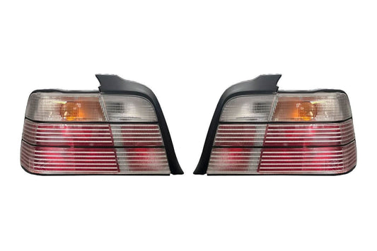 BMW E36 Sedan Clear OEM Style Tail Lights (1990-1999)