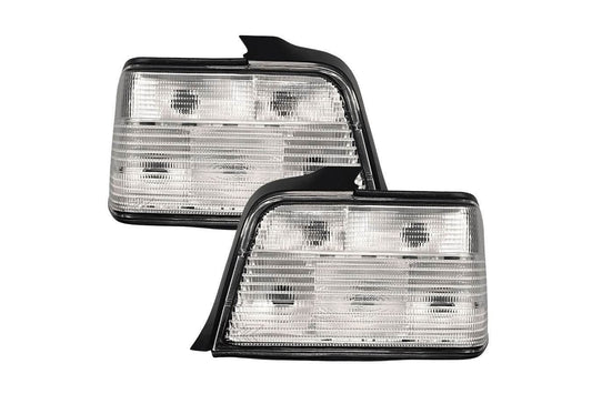 BMW E36 Sedan Custom Clear Tail Lights V3 (1992-1999)