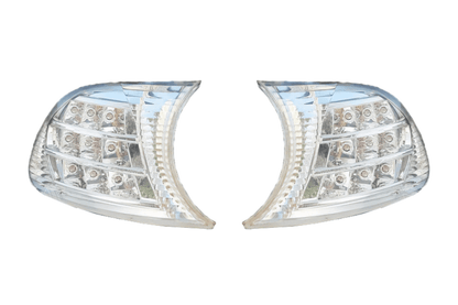 BMW E46 2D/Cabrio Crystal Clear Screw On LED Corner Lights (2002-2003)