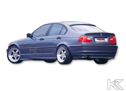BMW E46 Sedan Rieger Rear Skirt Extension V1 (1998-2001)