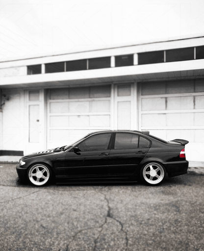 BMW E46 Series 3 Drag Wing Style Trunk Spoiler (1995 - 2005)