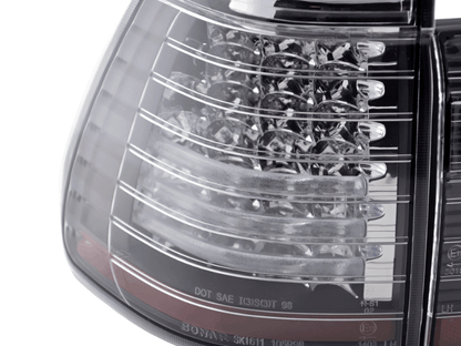 BMW X5 E53 Black / Clear LED Tail Lights (1998-2002)