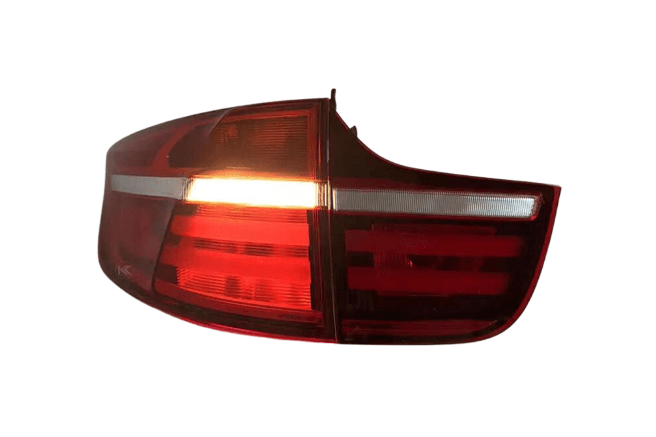 BMW X6 E71 Red and Smoked LED Tail Light Upgrades 2007-2014
