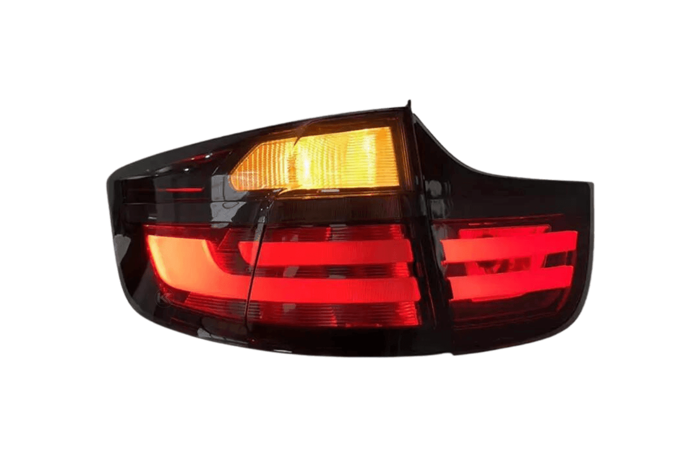 BMW X6 E71 Red and Smoked LED Tail Light Upgrades 2007-2014