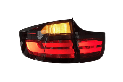 BMW X6 E71 Red and Smoked LED Tail Light Upgrades 2007-2014