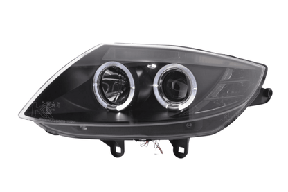 BMW Z4 E85 E86 Type Z4 Black Headlight Set (2003-2008)