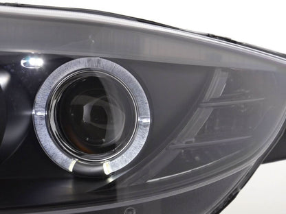 BMW Z4 E85 E86 Type Z4 Black Headlight Set (2003-2008)