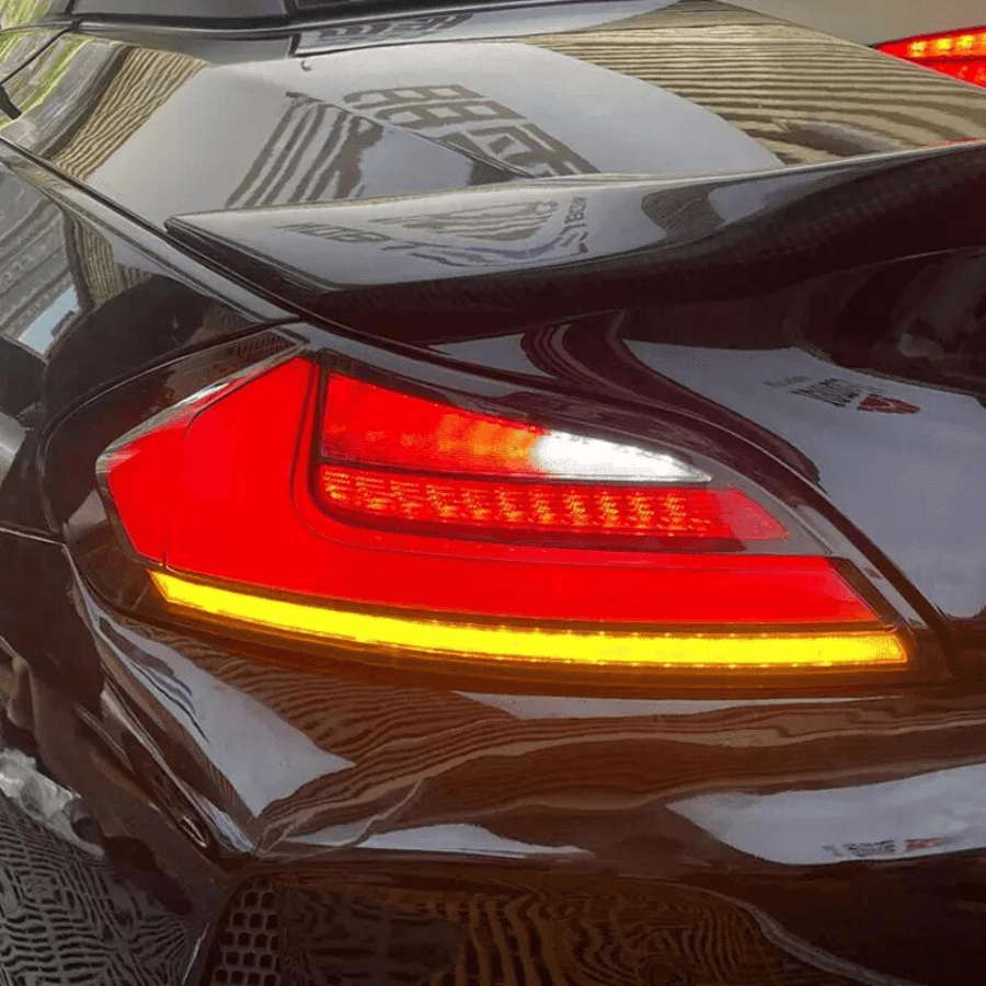 BMW Z4 E89 Clear and Clear/Red LED Tail Lights Upgrade (2008-2016)