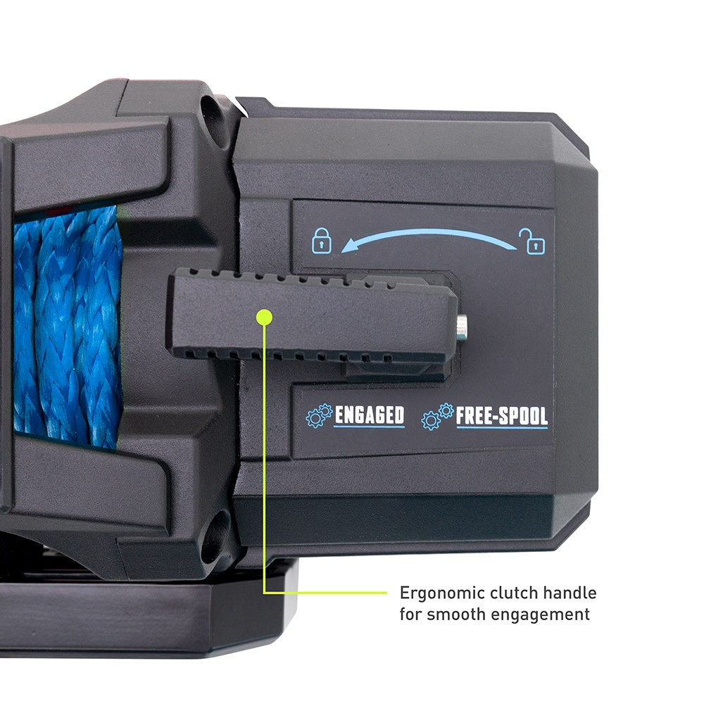 Borne Off-Road 10K Electric Winch with Synthetic Rope