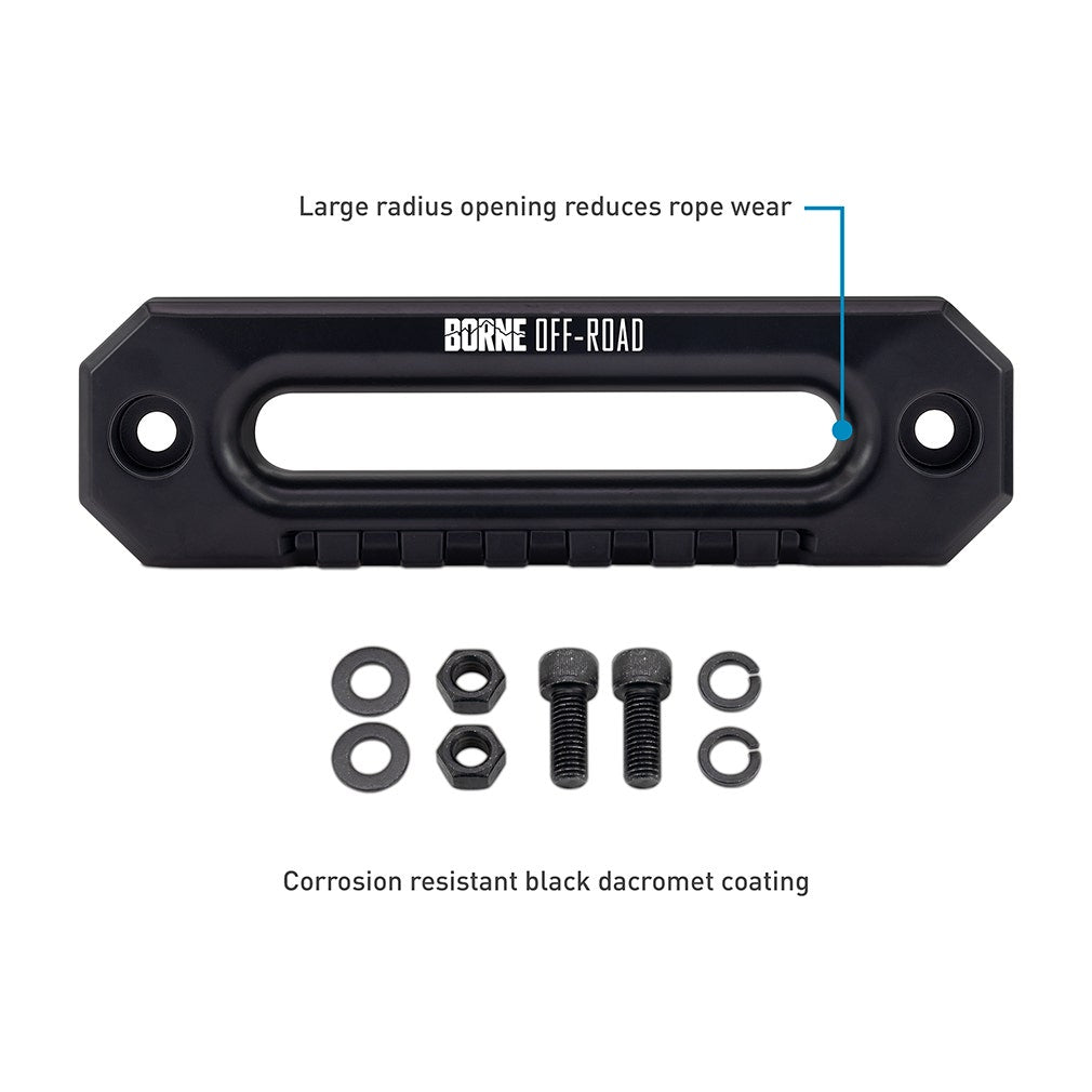 Borne Off-Road 10K Electric Winch with Synthetic Rope