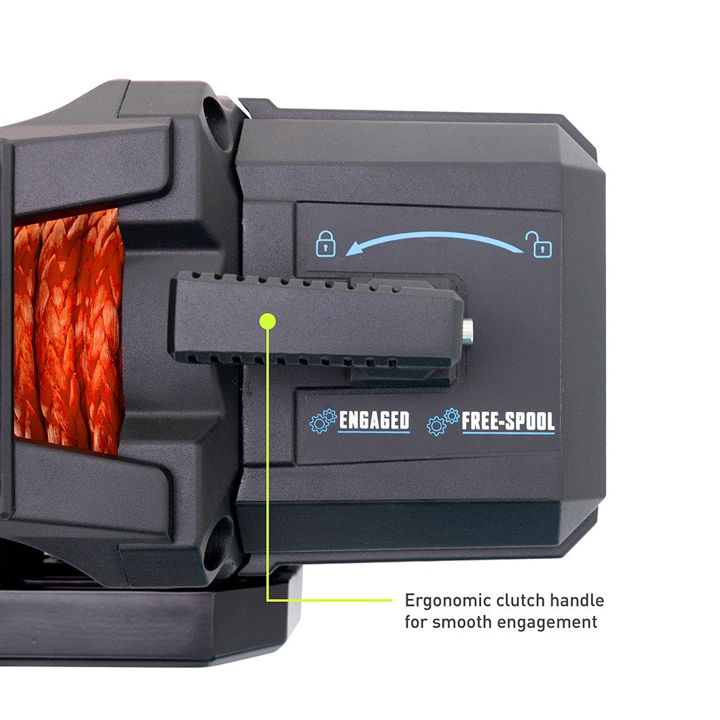 Borne Off-Road 12K Electric Winch with Synthetic Rope