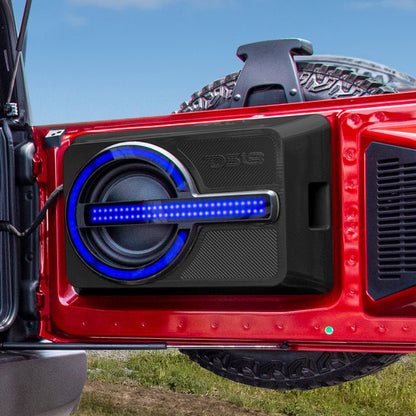 Bronco 6th Gen Loaded Tailgate Enclosure with 12” Subwoofer and RGB LED Lighting