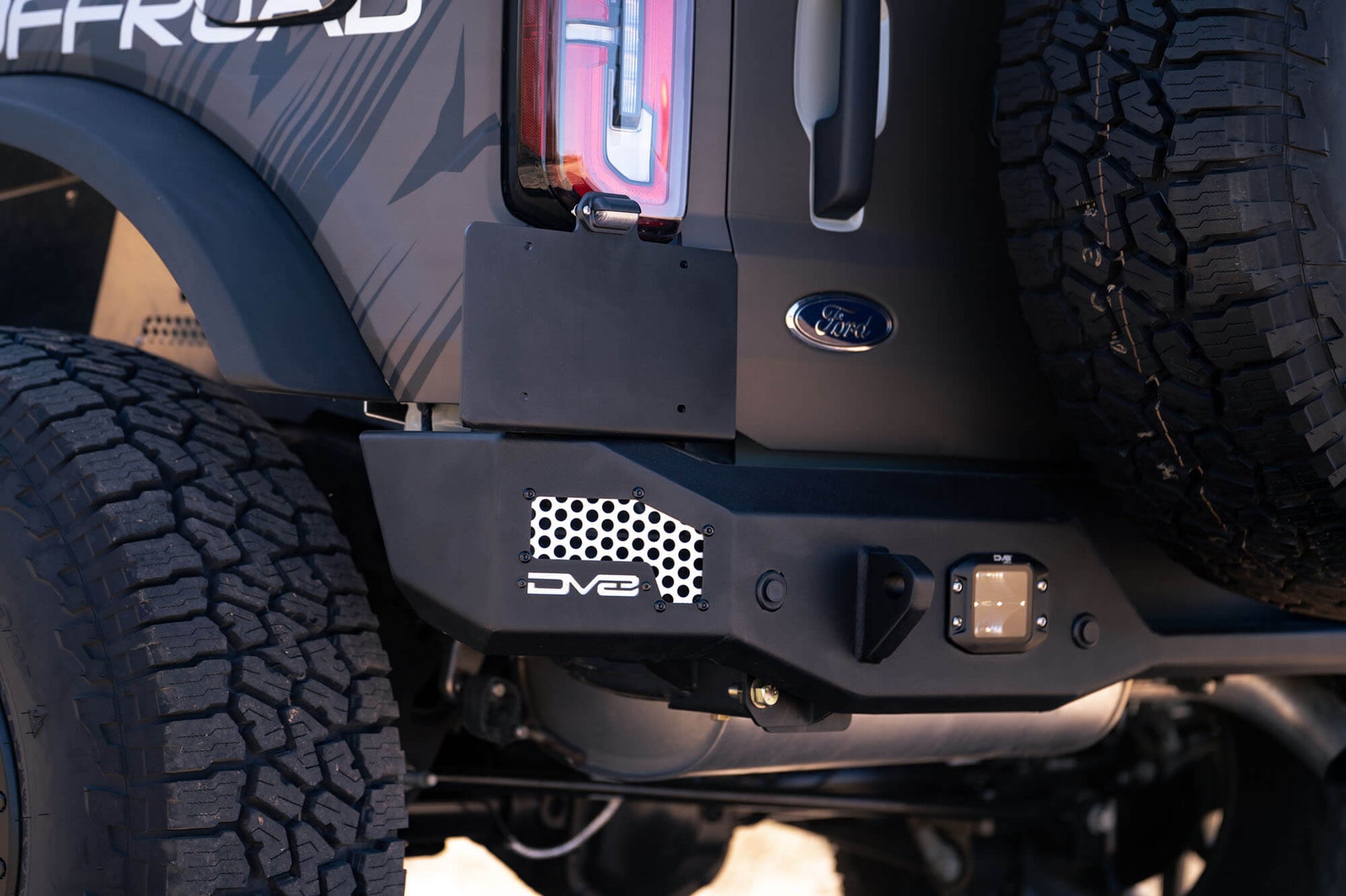 High Clearance Bronco Rear Bumper