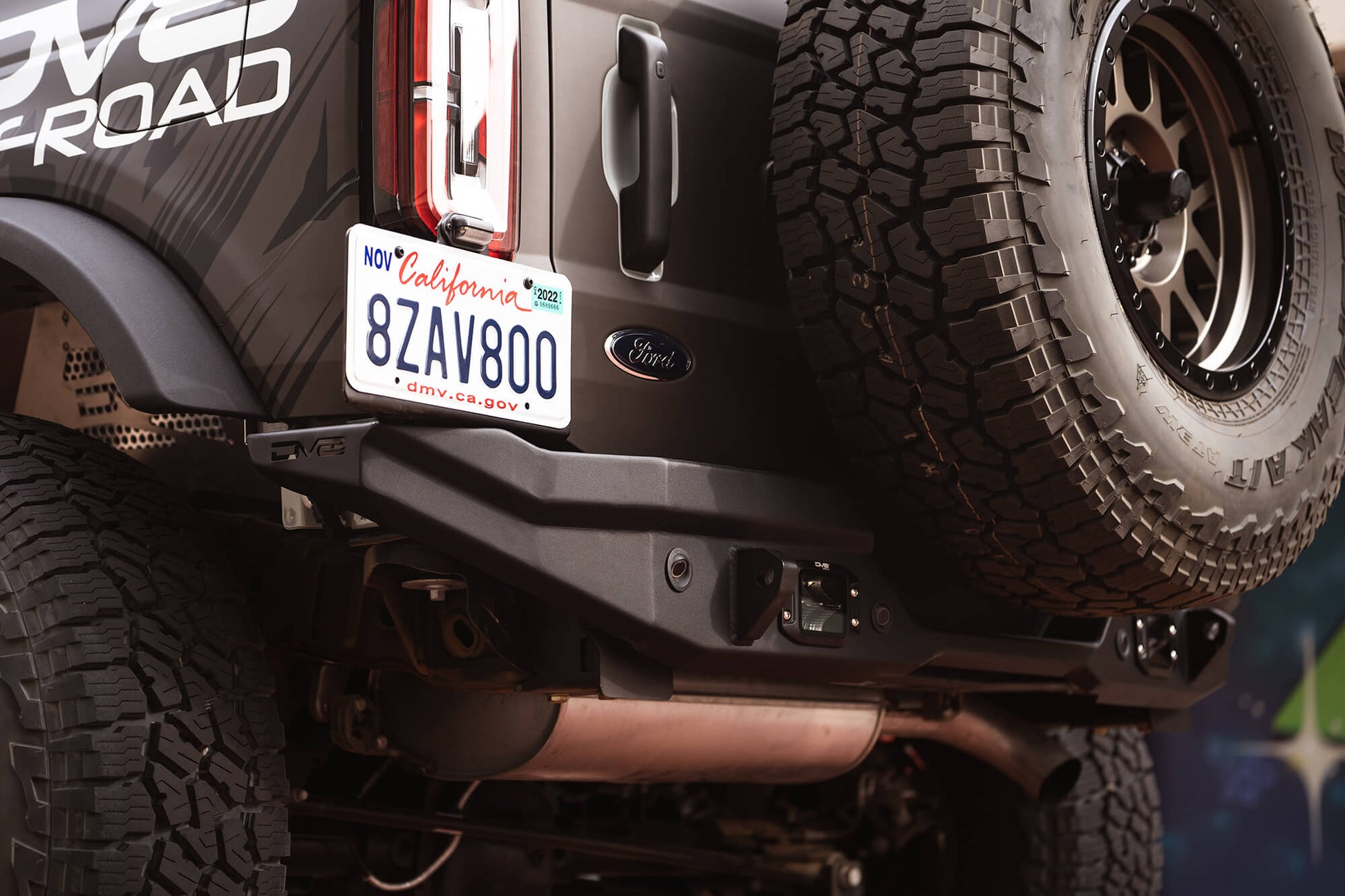 2021+ Bronco Overland Rear Bumper