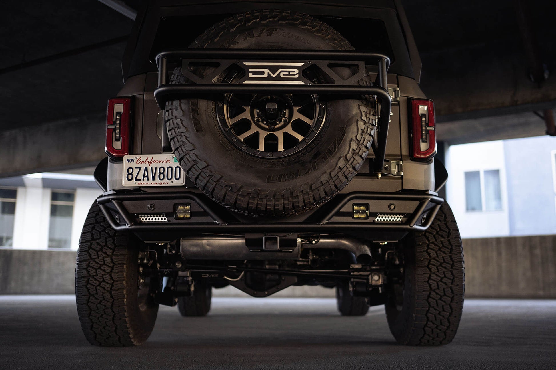 6th Gen Bronco Rear License Plate Relocation Bracket