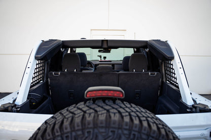 DV8 Offroad 2021-2024 Ford Bronco | Rear Window Molle Panels MPBR-01