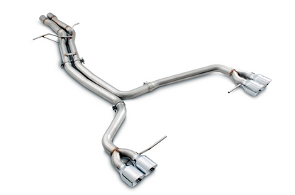 AWE Tuning Touring Edition Exhaust System for Porsche Macan S / GTS / Turbo - Chrome Silver 102mm Tips 3015-42068