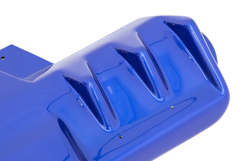 OLM A1 Style Paint Matched Rear Diffuser (Galaxy Blue Pearl) - 15+ WRX / STI