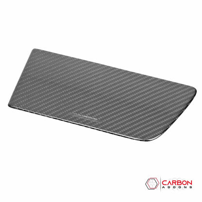 C7 Corvette 2014-2019 Carbon Fiber Center Console Storage Compartment Cover