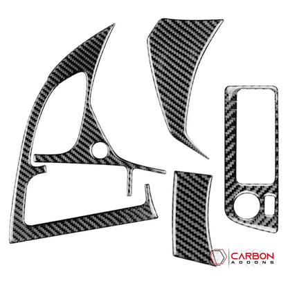C7 Corvette 2014-2019 Driver Side Dashboard Carbon Fiber Overlay