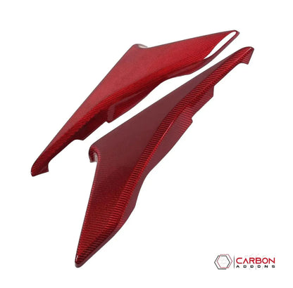 C8 Corvette Real Carbon Fiber Lower Door Panel Trim Covers | Interior Upgrade (2020–2026)