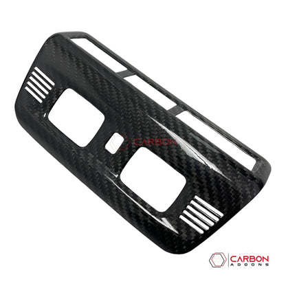 C8 Corvette Real Carbon Fiber Overhead Dome Light Trim Cover | InteriorUpgrade (2020–2026)