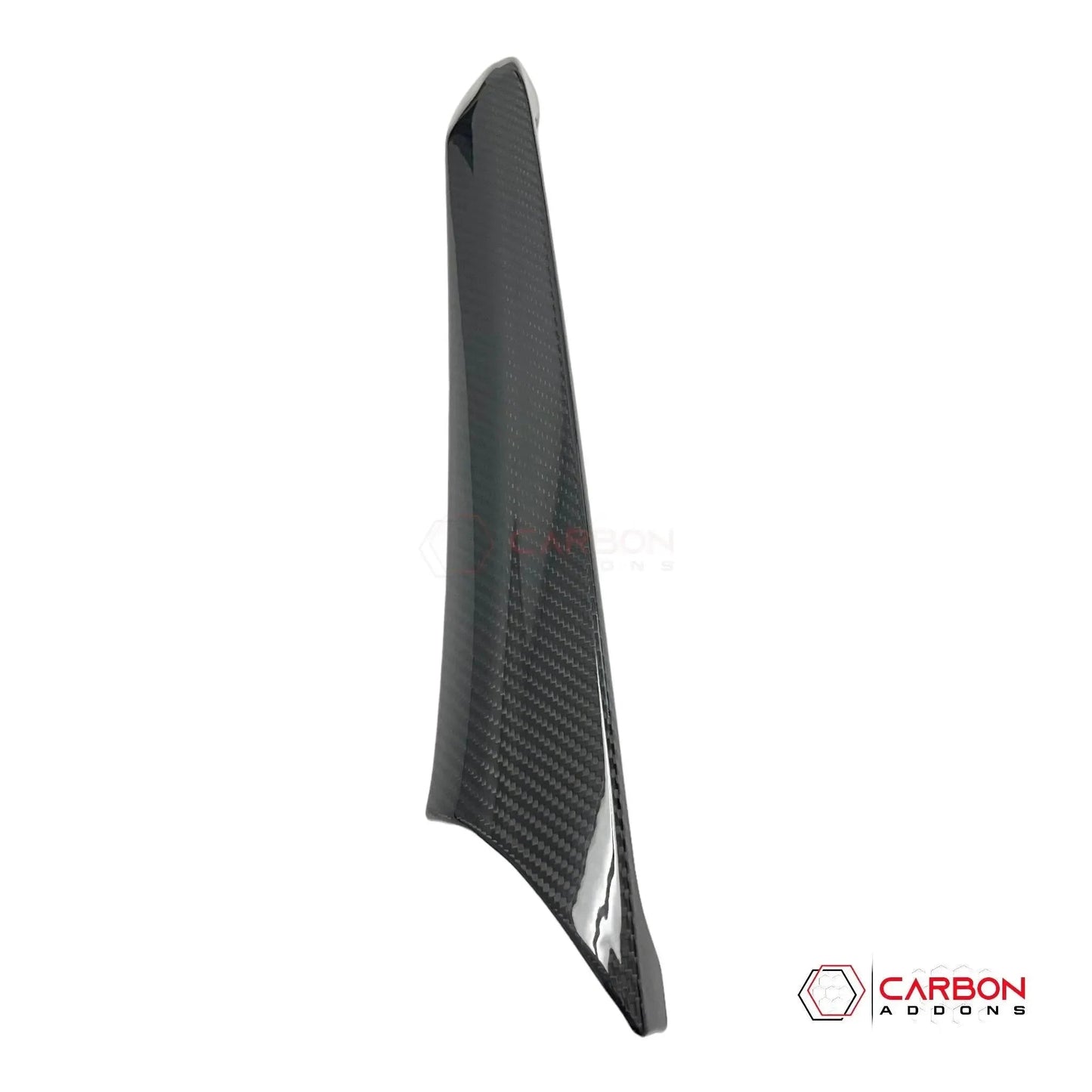 C8 Corvette Real Carbon Fiber Upper Right Center Console Cover (Passenger Side) | Interior Upgrade (2020–2025)
