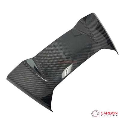 C8 Corvette Real Carbon Fiber Waterfall Speaker Upper Trim Cover | Interior Upgrade (2020–2026)