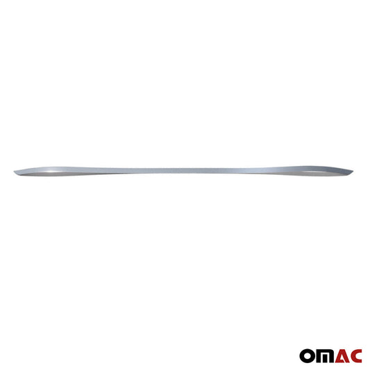 OMAC Rear Trunk Molding Trim for Subaru Forester 2009-2013 Stainless Steel Silver 6803052
