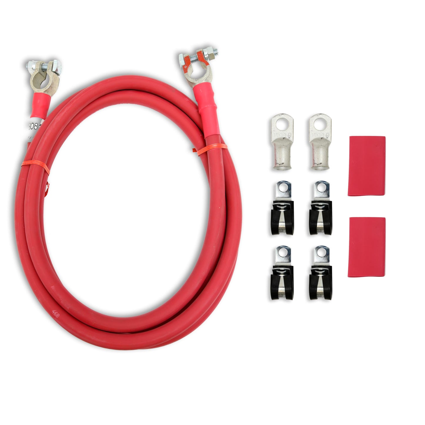 Taylor Cable 1/0 ga red 8ft Battery Cable Kit 21541