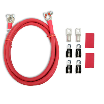 Taylor Cable 1/0 ga red 8ft Battery Cable Kit 21541