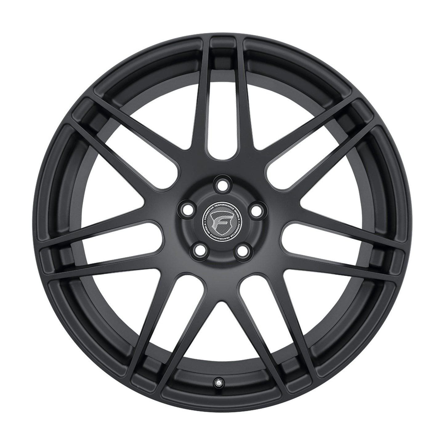 Forgestar 19x10 F14SD 5x112 ET08 BS5.8 Satin BLK 66.56 Wheel F35290044P08