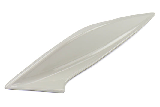 OLM STI Spoiler Side Fins - Crystal White Pearl / Halo - 2015-2021 Subaru WRX / STI