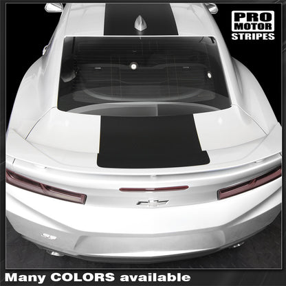 Chevrolet Camaro 2019-2024 Over The Top Stripes Hood, Roof & Rear