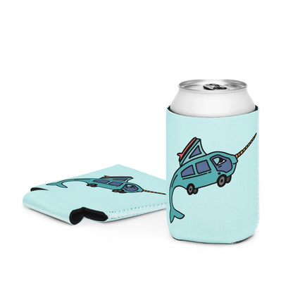 Narwhal Ned Can Coozie